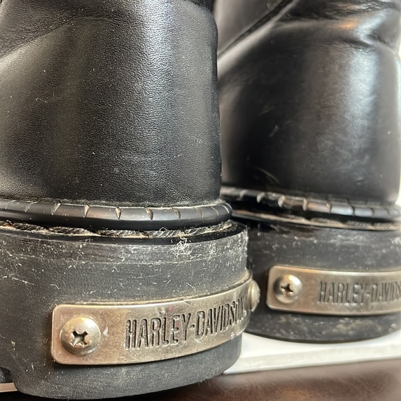 Harley Davidson Moto boots, Wm’s Sz 7 - Picture 7 of 11